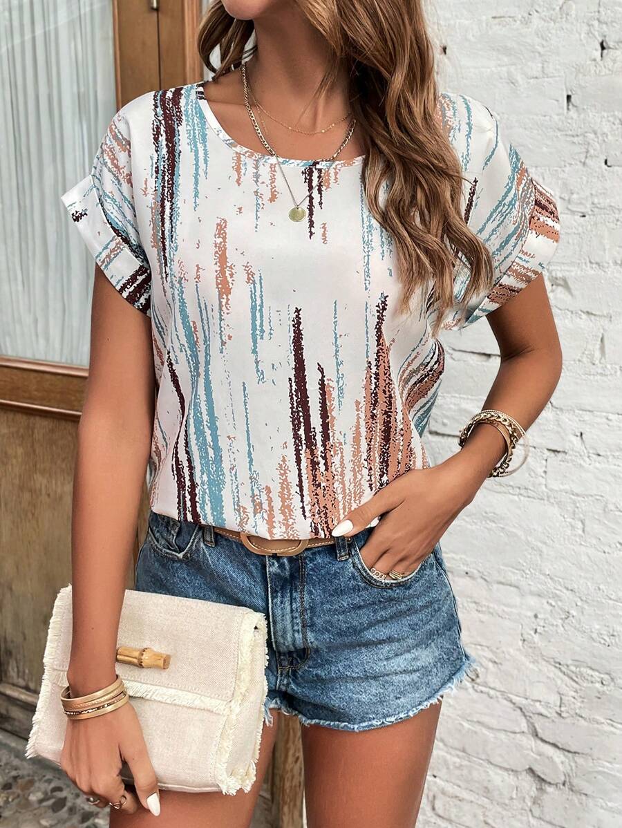 MyWesternAbstract Print Top