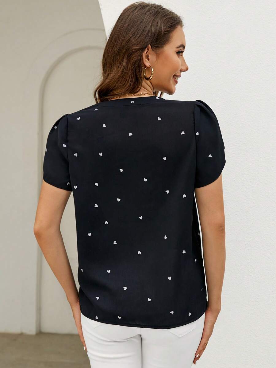 MyWesternBlack Everyday Wear Top for Women