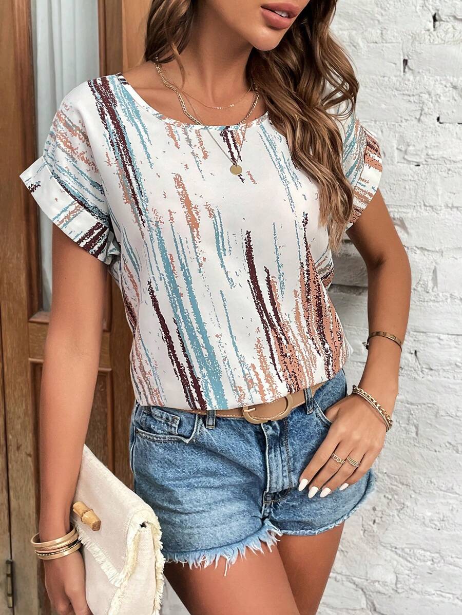 MyWesternAbstract Print Top